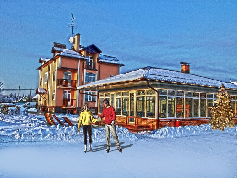 Деревня Комаровка, апарт-отель