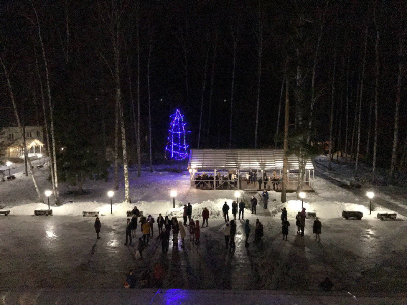 Серебро, загородный отель 